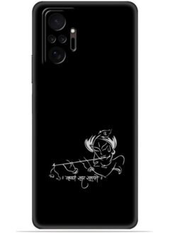 Krishna design Soft Mobile Cover for Xiaomi Redmi Note 10 Pro