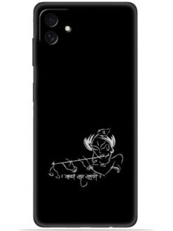 Krishna design Soft Mobile Cover for Samsung Galaxy A04