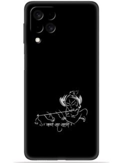Krishna design Soft Mobile Cover for Samsung Galaxy M33 (5G)