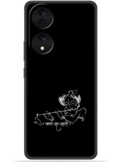 Krishna design Soft Mobile Cover for Vivo Y100 (5G)/Y100A (5G)