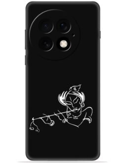 Krishna flute design Soft Silicone Mobile Case for Oneplus 13 (5G)