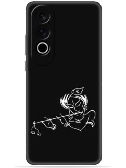 Krishna flute design Soft Mobile Cover for Oneplus Nord Ce 4 (5G)