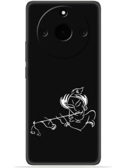 Krishna flute design Soft Mobile Cover for Realme 11 Pro Plus (5G)
