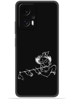 Krishna flute design Soft Mobile Cover for Xiaomi Redmi K50I (5G)