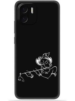 Krishna flute design Soft Mobile Cover for Xiaomi Redmi A2