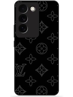 LV logo Glossy Metal TPU Phone Cover for Vivo T3 (5G)