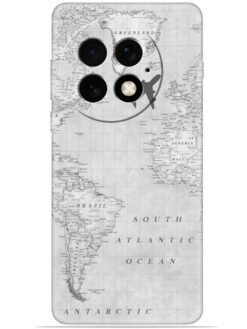 Maps aesthetic Soft Silicone Mobile Case for Oneplus 13 (5G)