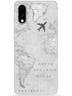 Maps aesthetic Soft Silicone Mobile Case for Samsung Galaxy M02
