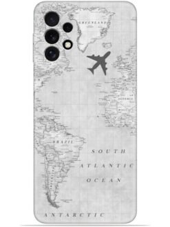 Maps aesthetic Soft Silicone Mobile Case for Samsung Galaxy A32 (4G)
