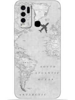 Maps aesthetic Soft Silicone Mobile Case for Vivo Y30