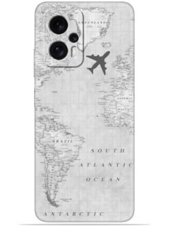 Maps aesthetic Soft Silicone Mobile Case for Xiaomi Redmi K50I (5G)