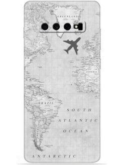 Maps aesthetic Soft Mobile Cover for Samsung Galaxy S10 Plus