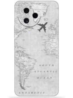 Maps aesthetic Soft Mobile Cover for Infinix Note 12 Pro (4G)