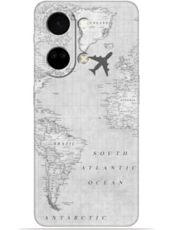 Maps aesthetic Soft Mobile Cover for Oneplus Nord 3 (5G)