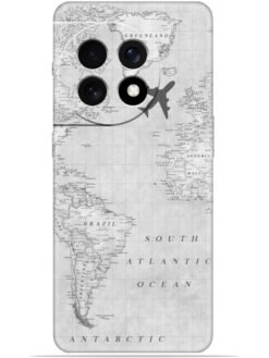 Maps aesthetic Soft Mobile Cover for Oneplus 11 (5G)