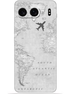 Maps aesthetic Soft Mobile Cover for Oneplus Nord 4 (5G)