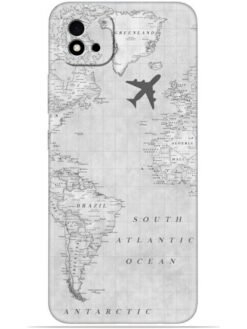 Maps aesthetic Soft Mobile Cover for Realme C20