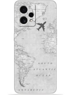 Maps aesthetic Soft Mobile Cover for Realme Narzo 50 Pro
