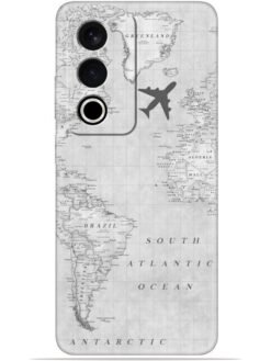 Maps aesthetic Soft Mobile Cover for Oppo A3 Pro (5G)