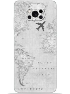 Maps aesthetic Soft Mobile Cover for Poco X3