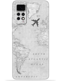 Maps aesthetic Soft Mobile Cover for Xiaomi Redmi Note 11 Pro Plus (5G)