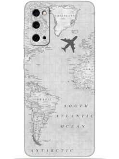 Maps aesthetic Soft Mobile Cover for Samsung Galaxy S20