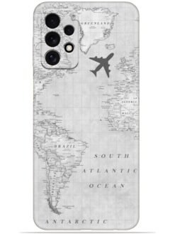 Maps aesthetic Soft Mobile Cover for Samsung Galaxy A23