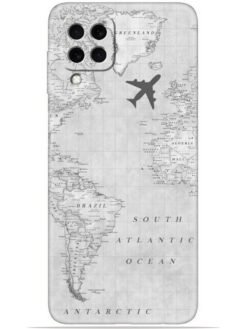 Maps aesthetic Soft Mobile Cover for Samsung Galaxy M32 (4G)
