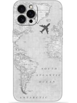 Maps aesthetic Soft Mobile Cover for Apple Iphone 13 Pro Max