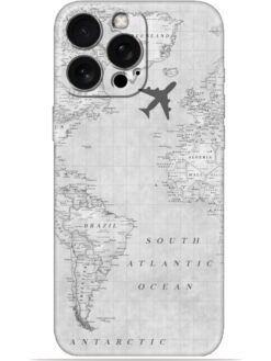 Maps aesthetic Soft Mobile Cover for Apple Iphone 16 Pro Max