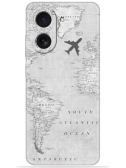 Maps aesthetic Soft Mobile Cover for Xiaomi Redmi A5 (4G)