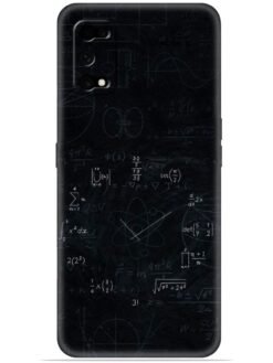 Math clock design Soft Silicone Mobile Case for Realme 7 Pro