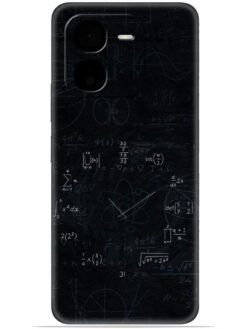 Math clock design Soft Silicone Mobile Case for Iqoo Z9X (5G)