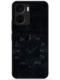 Math clock design Glossy Metal TPU Phone Cover for Vivo Y56 (5G)