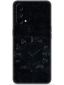 Math clock design Soft Mobile Cover for Oneplus Nord Ce (5G)