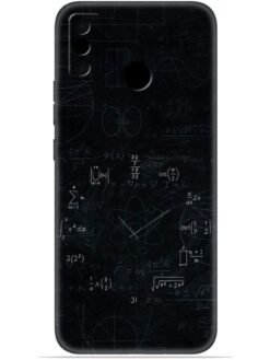 Math clock design Soft Mobile Cover for Tecno Spark Go (2020)