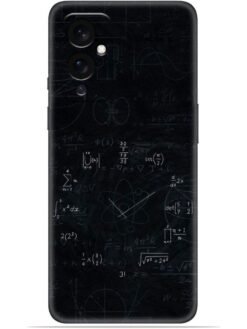 Math clock design Soft Mobile Cover for Oneplus 9 (5G)
