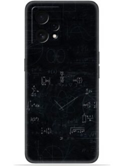 Math clock design Soft Mobile Cover for Realme 9 (4G)
