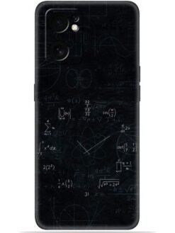 Math clock design Soft Mobile Cover for Oppo Reno 7 (5G)
