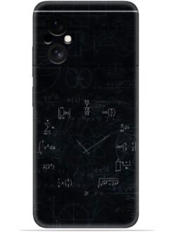 Math clock design Soft Mobile Cover for Poco M4 (5G)