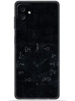 Math clock design Soft Mobile Cover for Samsung Galaxy A04