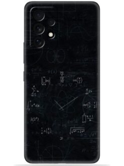 Math clock design Soft Mobile Cover for Samsung Galaxy A73 (5G)