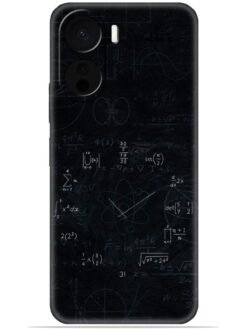 Math clock design Soft Mobile Cover for Vivo Y16