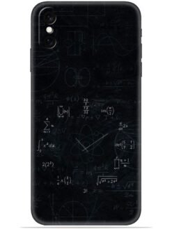 Math clock design Soft Mobile Cover for Apple Iphone Xs Max