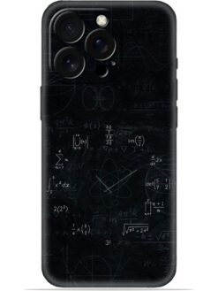 Math clock design Soft Mobile Cover for Apple Iphone 13 Pro