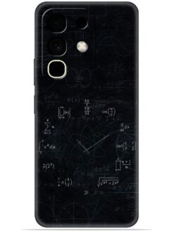 Math clock design Soft Silicone Mobile Case for Vivo T4X (5G)