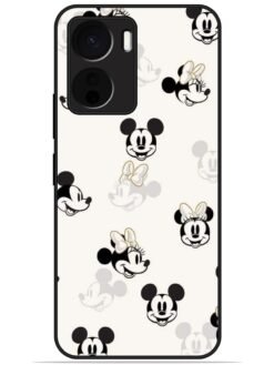 Mickey mouse Glossy Metal TPU Phone Cover for Vivo Y16