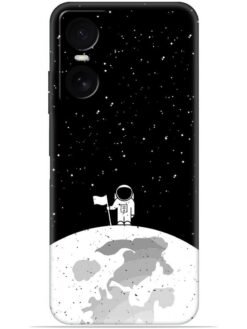 Moon astronaut Soft Silicone Mobile Case for Tecno Pop 6 Pro