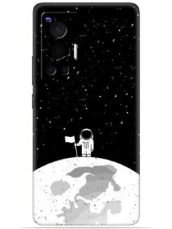 Moon astronaut Soft Silicone Mobile Case for Vivo X70 Pro (5G)