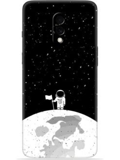 Moon astronaut Soft Mobile Cover for Oneplus 7